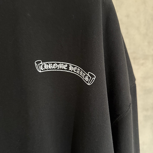 クロムハーツ 厚の長袖スウェットシャツ