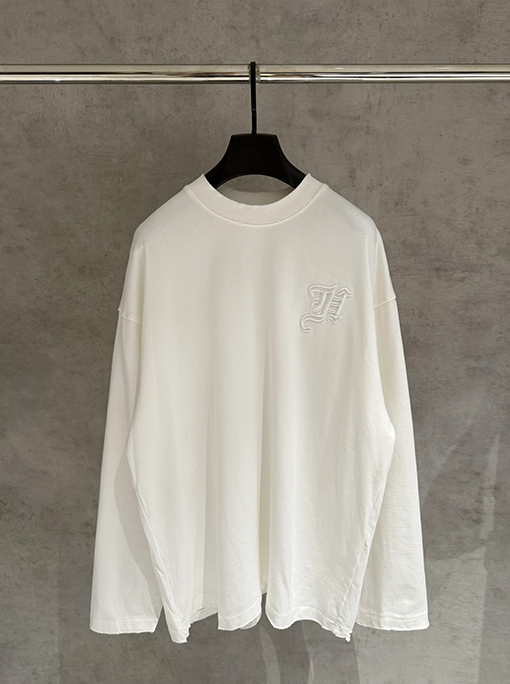 クロムハーツ 厚の長袖刺繍スウェットシャツ