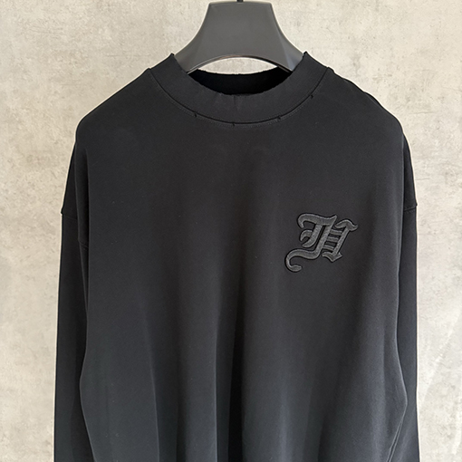 クロムハーツ 厚の長袖刺繍スウェットシャツ