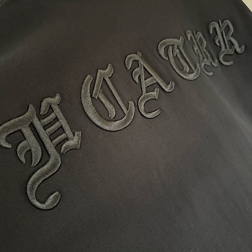 クロムハーツ 厚の長袖刺繍スウェットシャツ