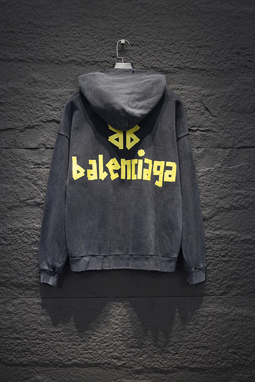 バレンシアガ Balenciaga 新しいテープフード付きスウェットシャツ