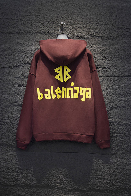 バレンシアガ Balenciaga 新しいテープフード付きスウェットシャツ