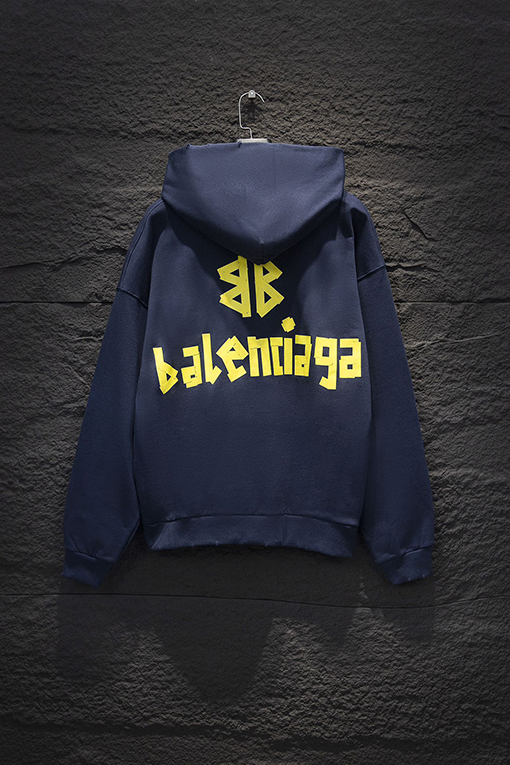 バレンシアガ Balenciaga 新しいテープフード付きスウェットシャツ