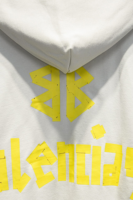 バレンシアガ Balenciaga 新しいテープフード付きスウェットシャツ