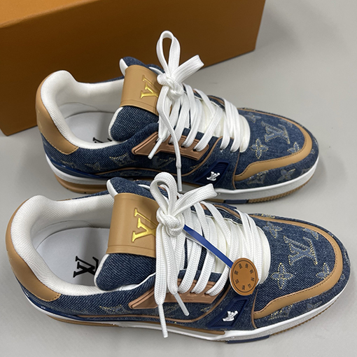 ルイヴィトン LV Trainer Sneaker 新しいカップルスニーカー