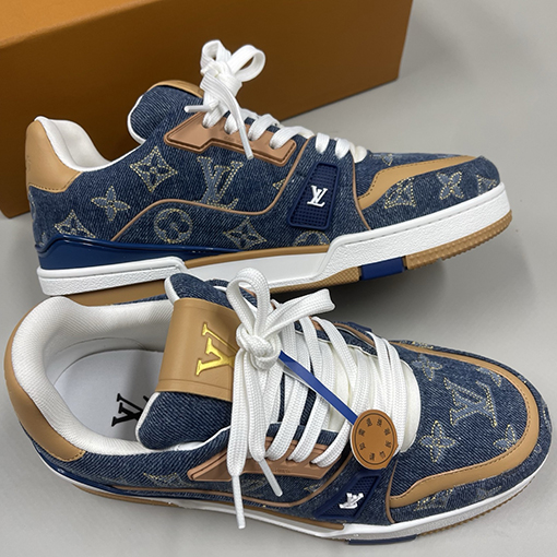 ルイヴィトン LV Trainer Sneaker 新しいカップルスニーカー
