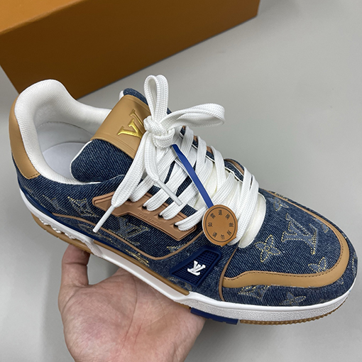 ルイヴィトン LV Trainer Sneaker 新しいカップルスニーカー