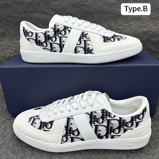 ディオール B01 Matchpoint コニャック/ホワイト ローカットスニーカー