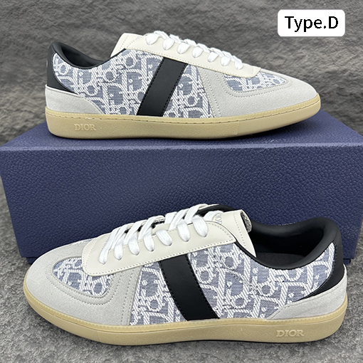 ディオール B01 Matchpoint コニャック/ホワイト ローカットスニーカー