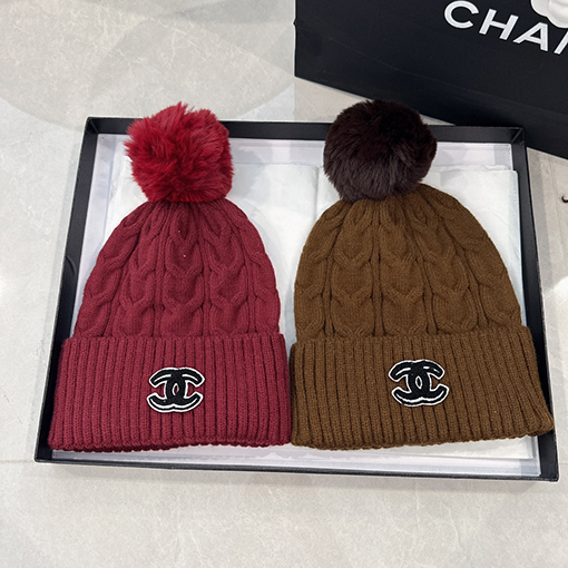 シャネルコピー ポンポンニット帽
