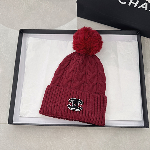 シャネルコピー ポンポンニット帽