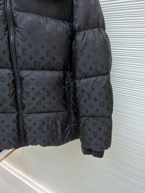 ルイヴィトンスーパーコピー パッチワークプリントダウンジャケット