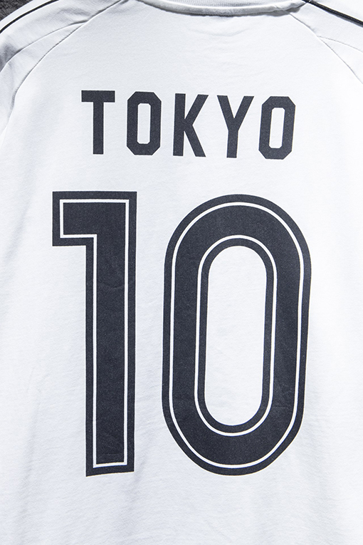 バレンシアガ Balenciaga 限定パッチワークジャージーロングスリーブシャツ