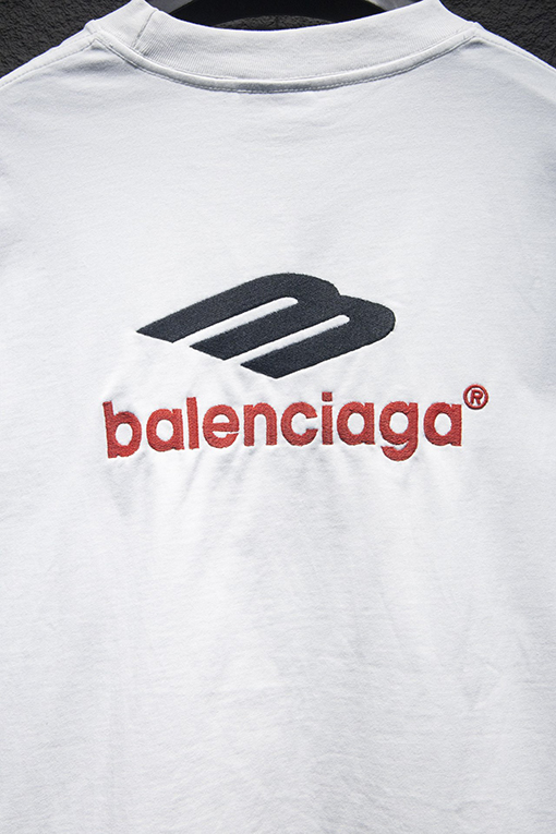 バレンシアガ Balenciaga 刺繍入り長袖シャツ