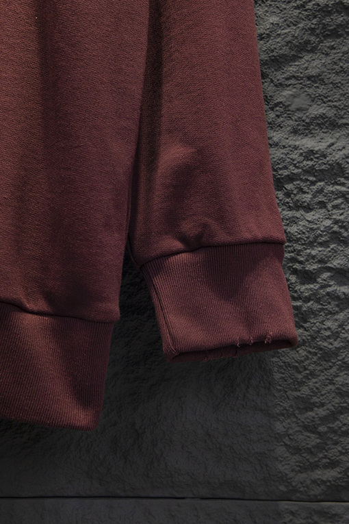 バレンシアガコピー Balenciaga テープオンクルーネックスウェットシャツ