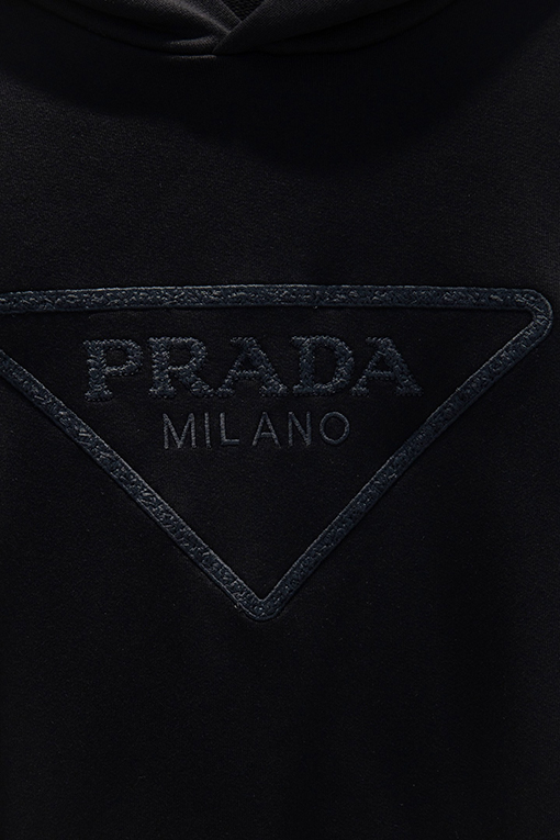 プラダ 新しいヘビーデューティー刺繍スウェットシャツ