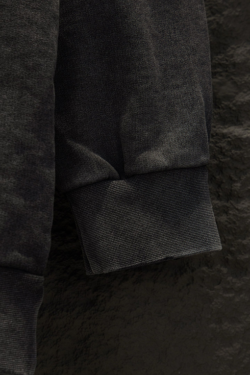 クロムハーツ 新しいダメージのカラーブロッククルーネックスウェットシャツ