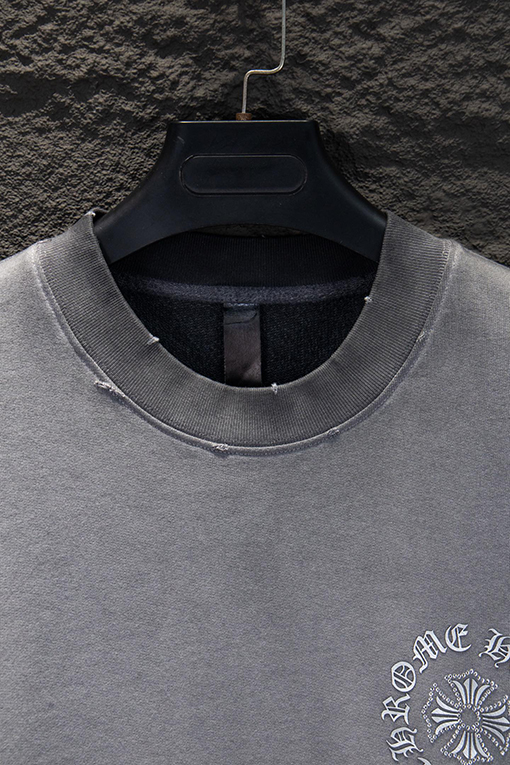 クロムハーツコピー 新モデルラインストーンシリコンカラーバーニングパーカー