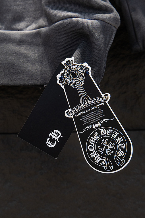 クロムハーツコピー 新モデルラインストーンシリコンカラーバーニングパーカー