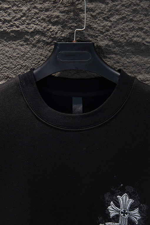 クロムハーツ 新しい刺繍アップリケプリントスウェットシャツ