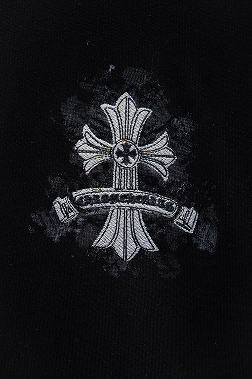 クロムハーツ 新しい刺繍アップリケプリントスウェットシャツ