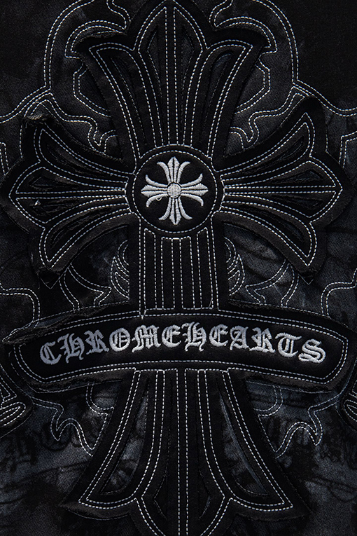 クロムハーツ 新しい刺繍アップリケプリントスウェットシャツ