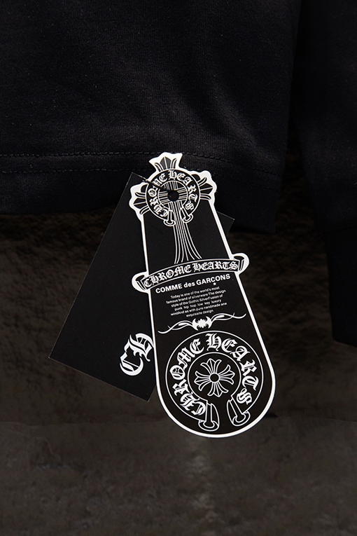 クロムハーツ 新作オーストリアラインストーンイレギュラーヘムシャツ