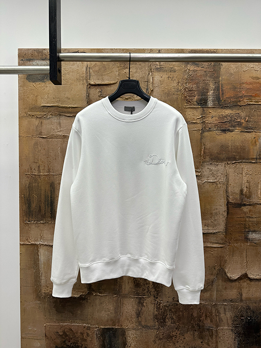 ディオール 新しい刺繍フリーススウェットシャツ