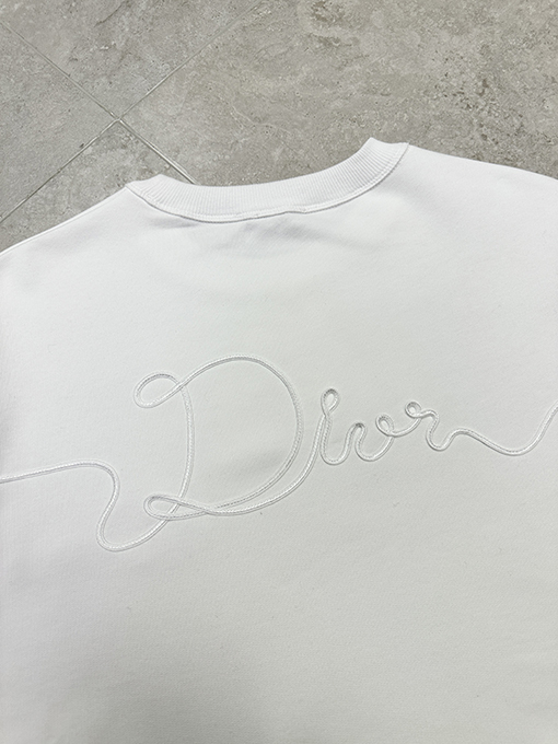 ディオール 新しい刺繍フリーススウェットシャツ
