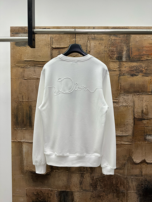 ディオール 新しい刺繍フリーススウェットシャツ