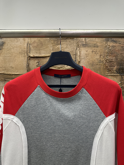 ルイヴィトン スキーシリーズ パッチワーク 長袖シャツ