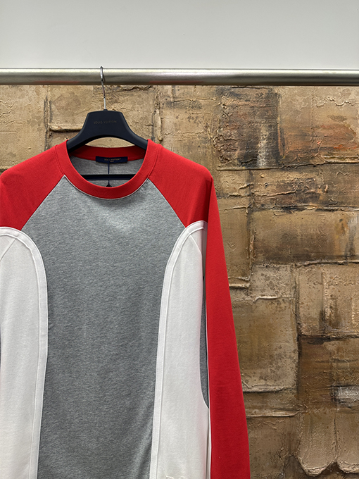 ルイヴィトン スキーシリーズ パッチワーク 長袖シャツ