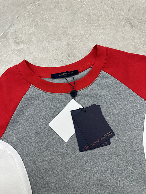 ルイヴィトン スキーシリーズ パッチワーク 長袖シャツ