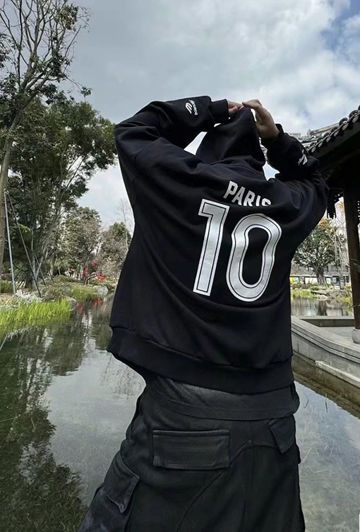 Balenciaga × Manchester United SOCCER TRACKSUIT マンチェスターユナイテッドとの共同ブランドサッカーシリーズカジュアルスウェットシャツ