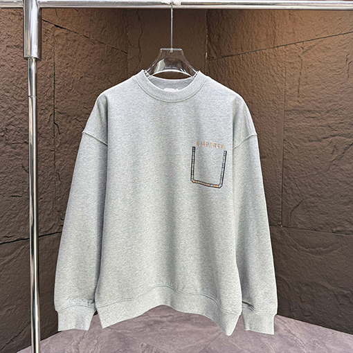 バーバリーコピー 秋冬コレクション クルーネックスウェットシャツ