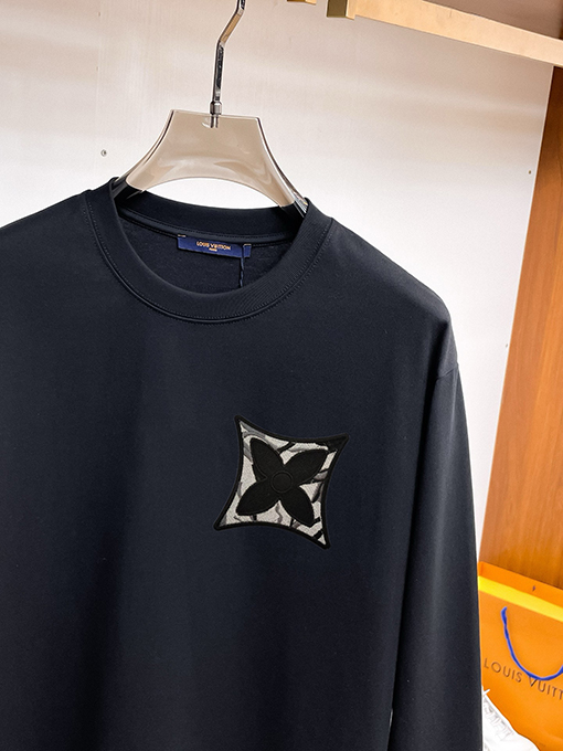 ルイヴィトン ファッショナブルなカジュアルベースレイヤー長袖シャツ