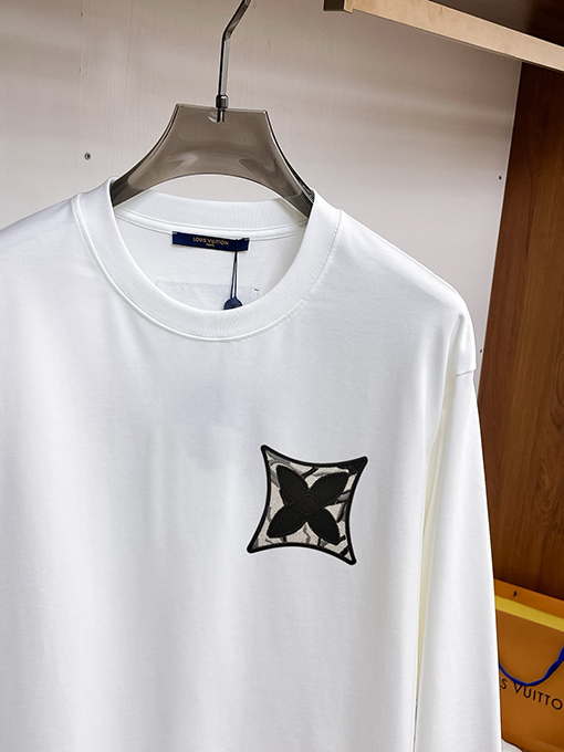 ルイヴィトン ファッショナブルなカジュアルベースレイヤー長袖シャツ