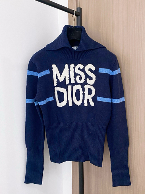 ディオール 新しいレロゴ柄長袖シャツ