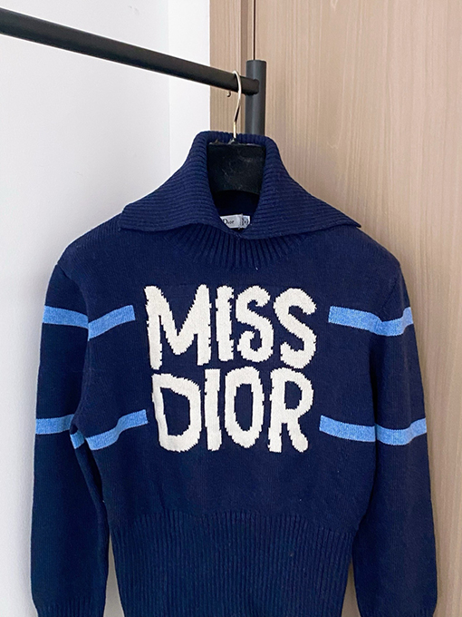 ディオール 新しいレロゴ柄長袖シャツ