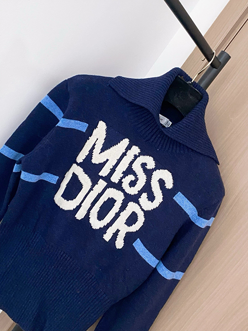 ディオール 新しいレロゴ柄長袖シャツ