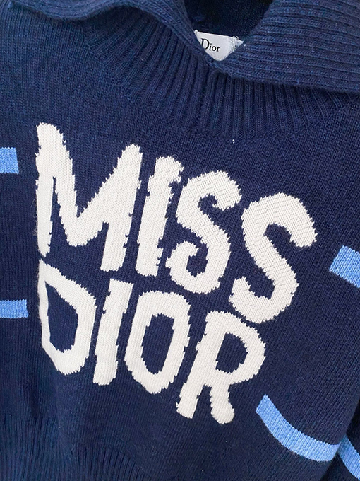 ディオール 新しいレロゴ柄長袖シャツ