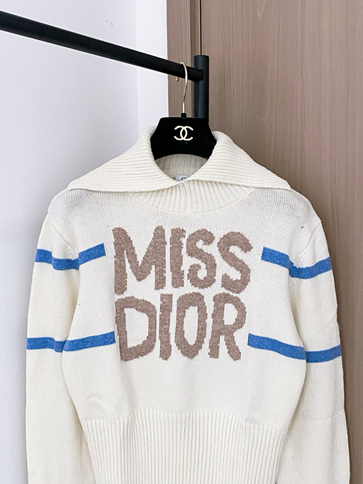 ディオール 新しいレロゴ柄長袖シャツ