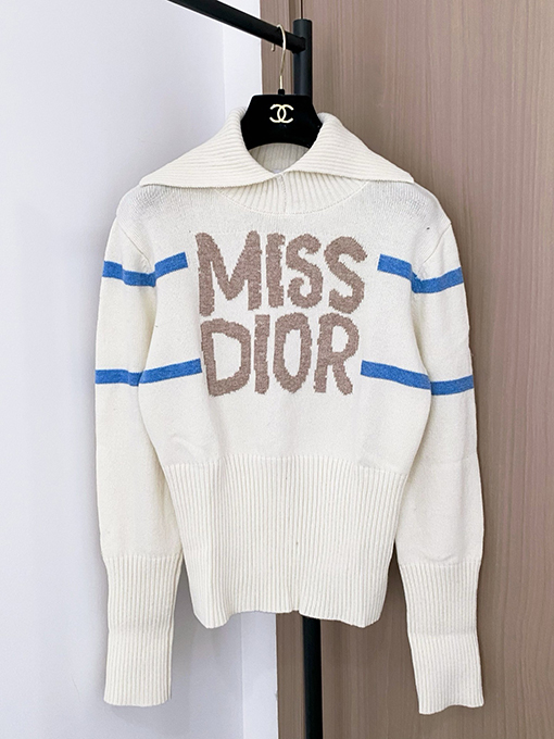 ディオール 新しいレロゴ柄長袖シャツ