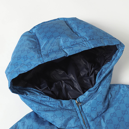 グッチ 新しいグラデーションオールオーバープリントジップアップコットンジャケット