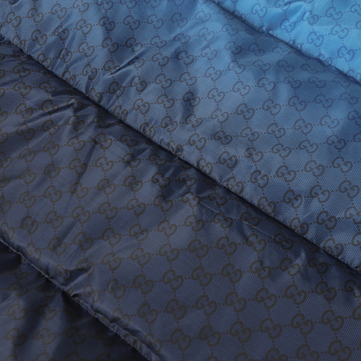 グッチ 新しいグラデーションオールオーバープリントジップアップコットンジャケット