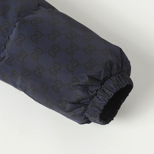 グッチ 新しいグラデーションオールオーバープリントジップアップコットンジャケット