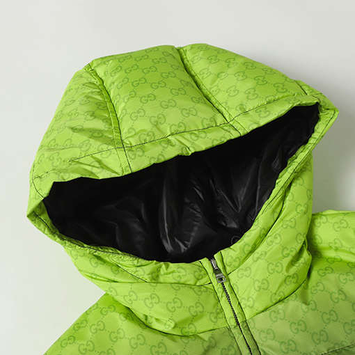 グッチ 新しいグラデーションオールオーバープリントジップアップコットンジャケット