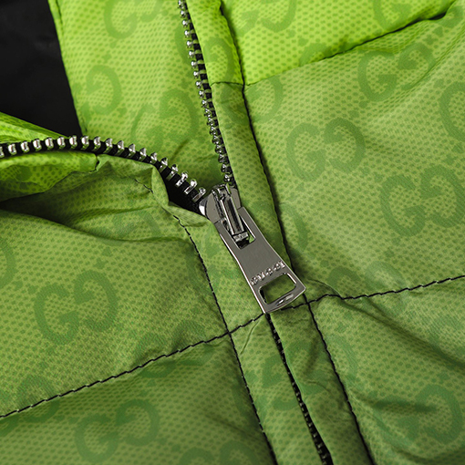 グッチ 新しいグラデーションオールオーバープリントジップアップコットンジャケット