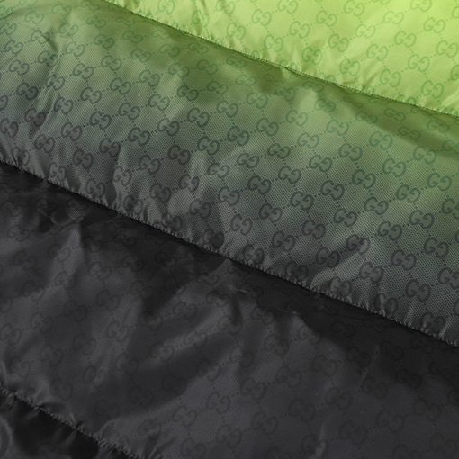 グッチ 新しいグラデーションオールオーバープリントジップアップコットンジャケット