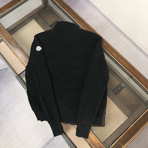 モンクレールスーパーコピー 新作ウールニットパッチワークダウンジャケット